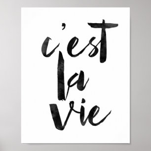 C'est La tävlar Poster