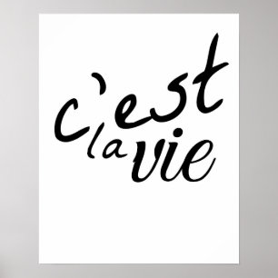 C'est La tävlar Poster