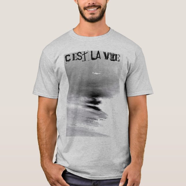 C'est La tävlar stormen Twofer Tee Shirt (Framsida)