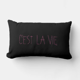 C'est La Vie - det är Life-Fransk Lumbarkudde