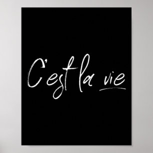 C'est La Vie Frankrike Fransk Älskare Poster