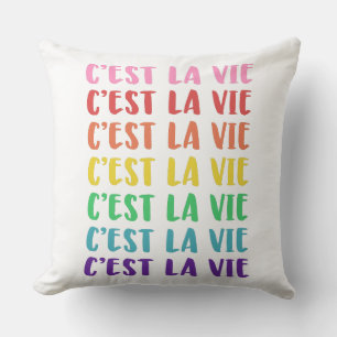C'est La Vie-Fransken som säger i Rainbow Letterin Kudde