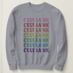 C'est La Vie-Fransken som säger i Rainbow Letterin T Shirt
