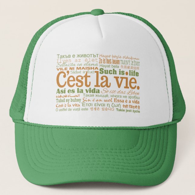 C'est La Vie hats Keps (Framsida)