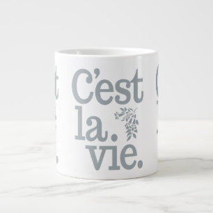 C'est La Vie mugg Jumbo Mugg