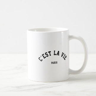 Cest La Vie Paris Frankrike Women Manar Vintage, s Kaffemugg