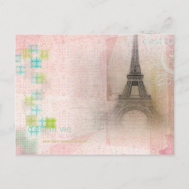 C'est La Vie Vykort (Framsida)