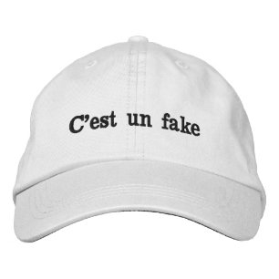 C'est Un Fake Broderad Keps