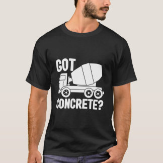 Cet Mixer Byggnadsarbetare Byggarbetsplats T Shirt