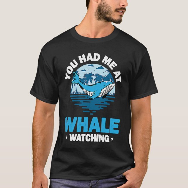 Cetacean Orca Whale Watching  4 T Shirt (Framsida)