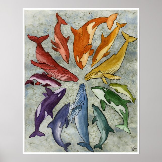 Cetacean-Pride Poster (Framsidan)