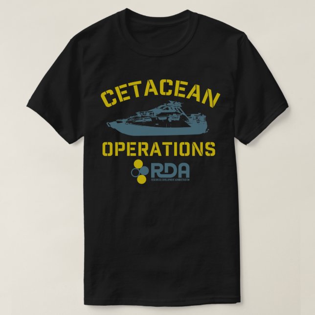 Cetacean T Shirt (Design framsida)