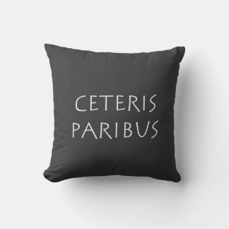 Ceteris paribus kudde