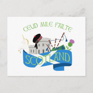 Ceud Mile Failte Vykort