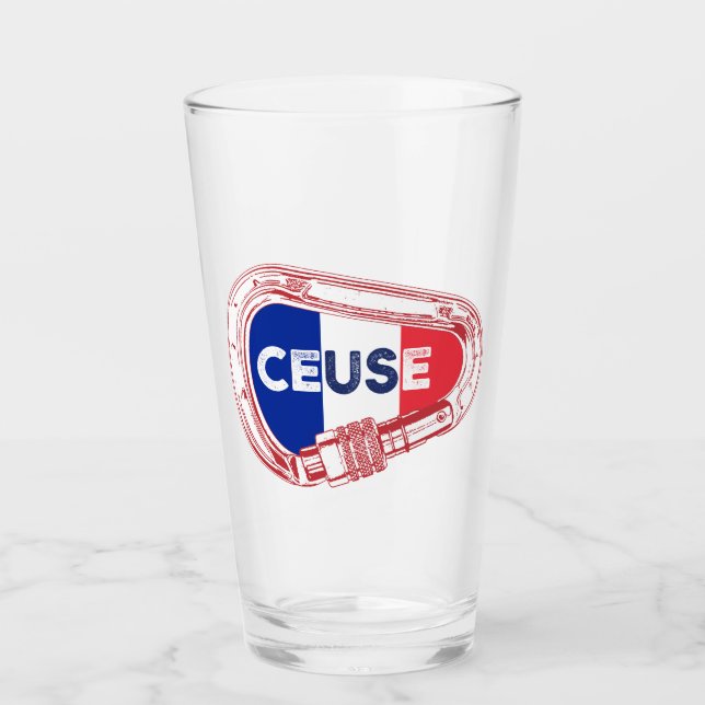 Ceuse Frankrike Sten klätterkassett Glaskopp (Framsida)