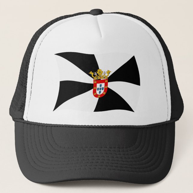 Ceuta Flagg Hatt Truckerkeps (Framsida)