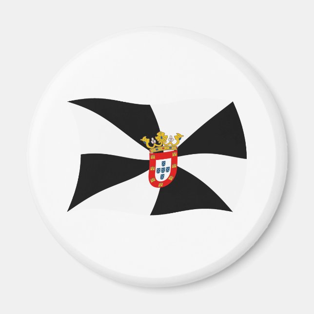 Ceuta Flagga Magnet (Framsidan)