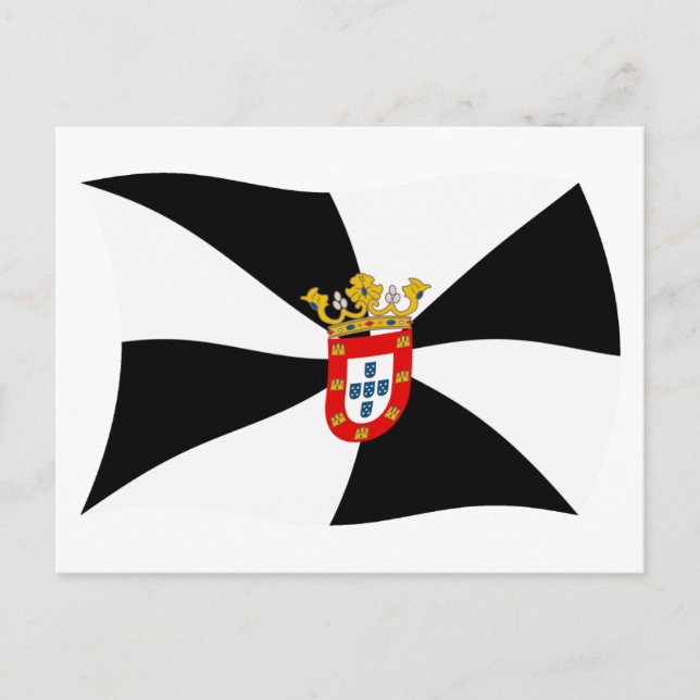 Ceuta Flagga Postkort Vykort (Framsida)