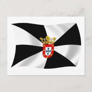 Ceuta Flagga Postkort Vykort