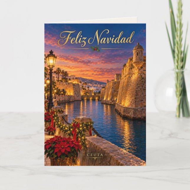 Ceuta God Jul Helgkort (Framsida)