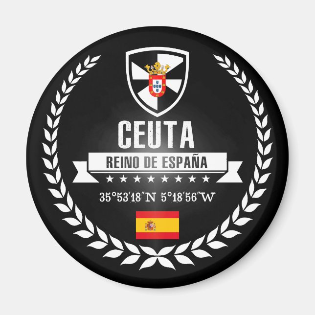 Ceuta Magnet (Framsidan)
