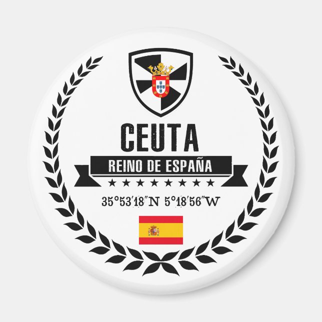 Ceuta Magnet (Framsidan)