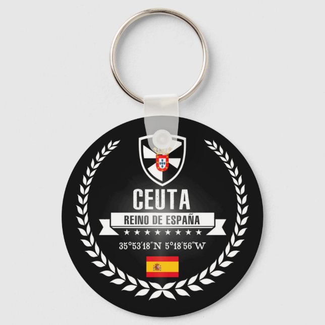 Ceuta Nyckelring (Framsida)