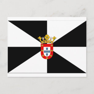 Ceuta (Spanien) Flagga Vykort