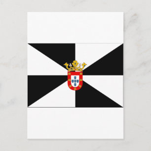 Ceuta (Spanien) Flagga Vykort