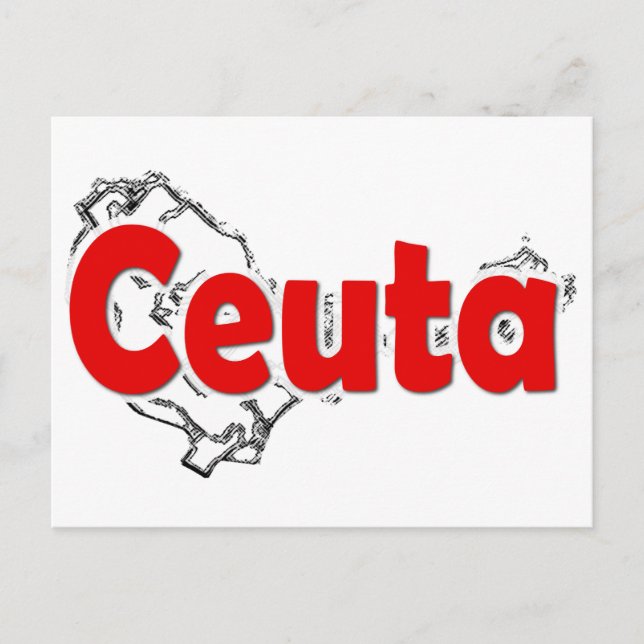 Ceuta Vykort (Framsida)