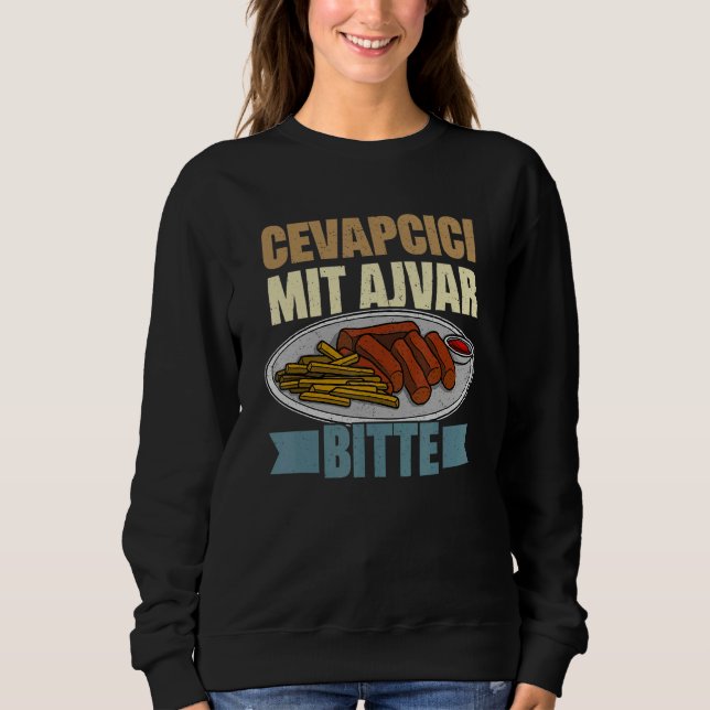 Cevapcici Kebab Balkan cuisine 30 T Shirt (Framsida)