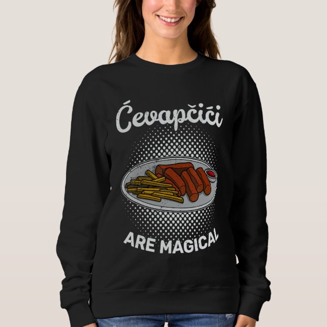 Cevapcici Kebab Balkan cuisine 37 T Shirt (Framsida)