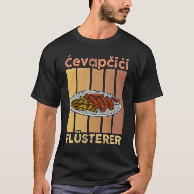 Cevapcici Kebab Balkanområdet cuisine 22 T Shirt (Framsida)