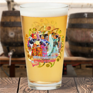 Ceviche Mexikanska festival Dancers 2549 Beer Glaskopp