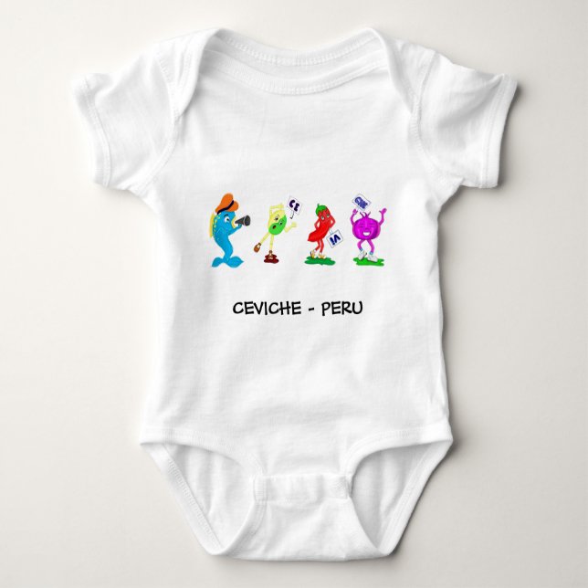 CEVICHE - PERU TEE SHIRT (Framsida)