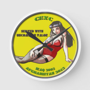 CEXC-klocka Rund Klocka