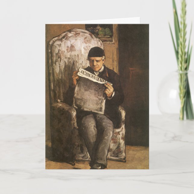 Cézanes artists Far Kort (Framsida)