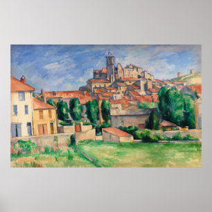 Cézanes Gardanne Poster