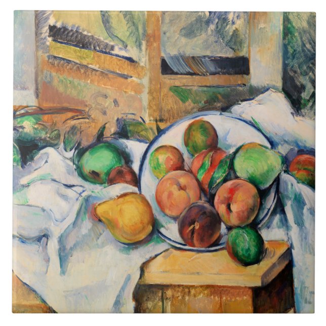 Cezanne - A Corner Bord Kakelplatta (Framsidan)