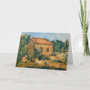 Cezanne - Abandoned House nära Aix-en-Provence Kort