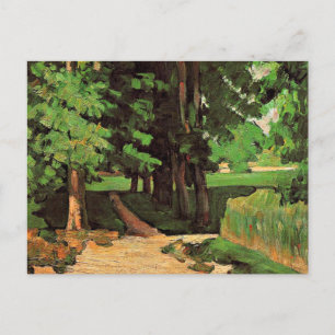 Cezanne - Allé av kastanjer Vykort