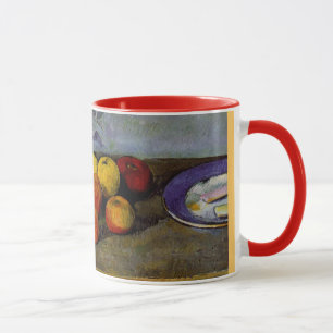 Cezanne - Äpplen och Biscuits Mugg