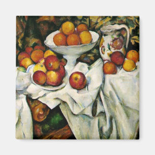 Cezanne - Äpplen och Orangar Magnet