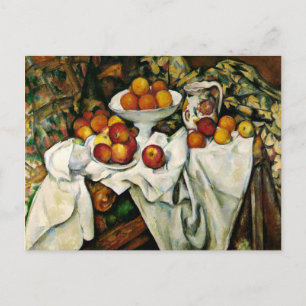 Cezanne - Äpplen och Orangar Vykort