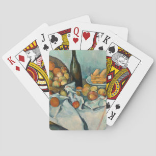 Cezanne Basket Apples Impressionism Art Casinokort