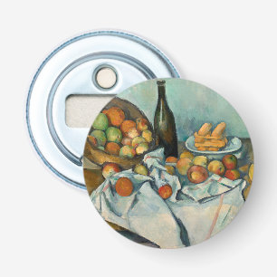 Cezanne Basket Apples Impressionism Art Flasköppnare