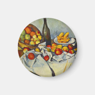 Cezanne basketen av äpplemagneten magnet