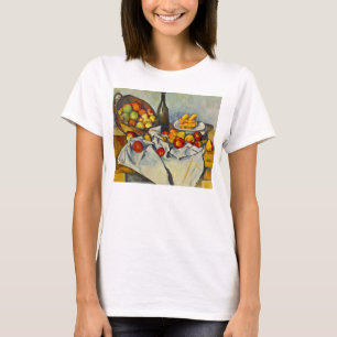 Cezanne basketen av äppleT-tröja Tee Shirt