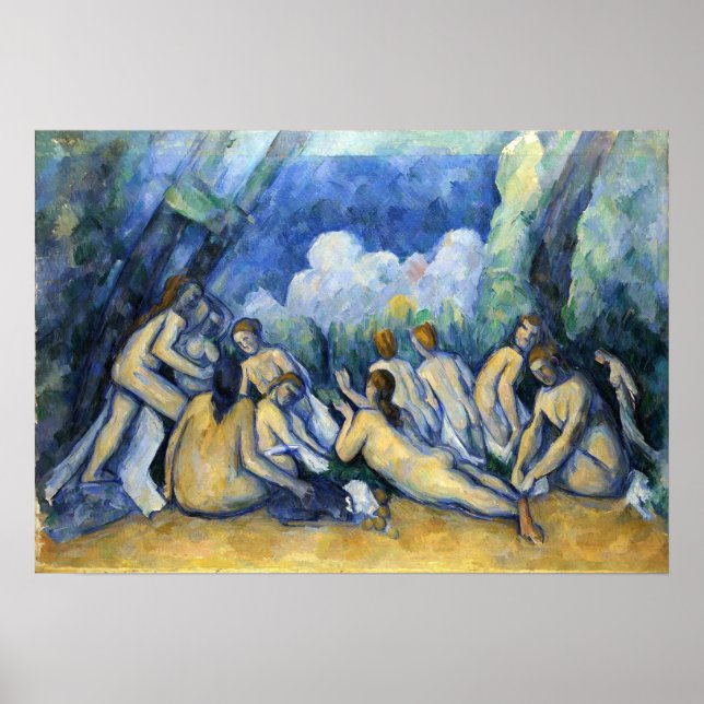 Cézanne - Bathers Poster (Framsidan)