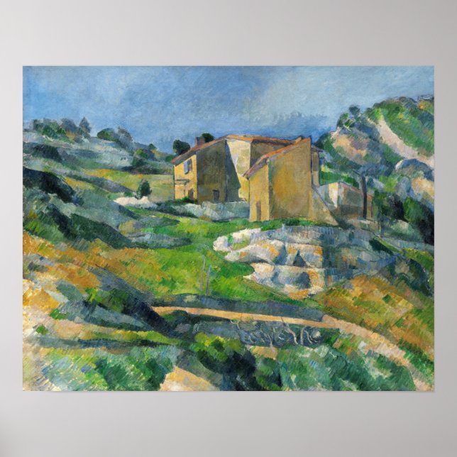 Cézanne - bostäder i Provence Poster (Framsidan)